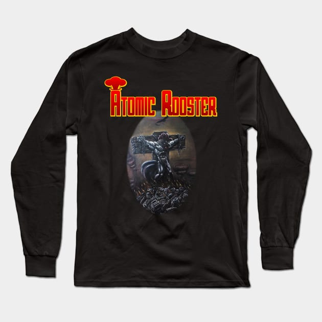 ATOMIC ROOSTER II Long Sleeve T-Shirt by MasterpieceArt